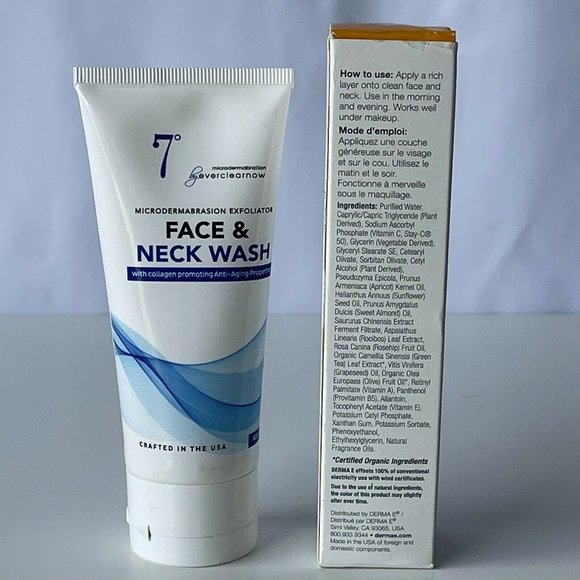 Derma-e Vitamin C Renewing Moisturizer & EVERCLEAR NOW FACE N NECK WASH 9/2023 - Picture 5 of 7